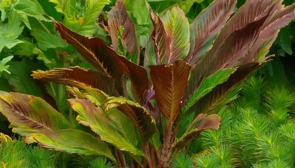  Cryptocoryne wendtii Red, 